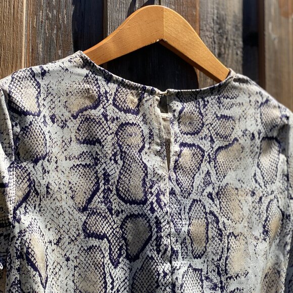 Idem / Idtto Snake Print Blouse – Size M - Picture 10 of 12